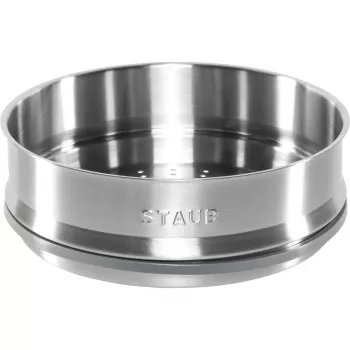 Staub 26 cm pařicí vložka, smaltovaná litina, tmavě modrá
