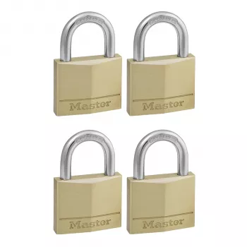 Sada visacích zámků Master Lock 4dílná 50 mm na stejný klíč 150EURQNOP