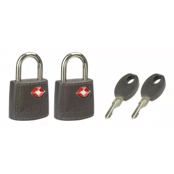 2 visací zámky Master Lock 20 mm, 3kolíkový cylindr, 4695EURTAST