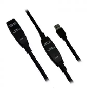 MCL Samar MC923AMF/A-15M USB 3.2 Gen 1 kabel - 15 m - USB-A na USB-A - černý