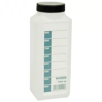 Zásobní láhev na chemikálie KAISER FOTOTECHNIK 1000 ml, bílá, 4192