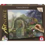 Puzzle Schmidt My ArtNOBLE Thomas Kinkade – Hummingbird Cottage, 1000 dílků