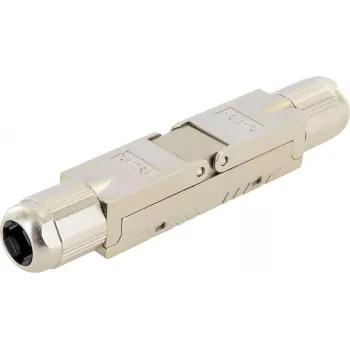 Keystone síťový kabelový konektor Schwaiger CAT 6A, stíněný, bez nástrojů, RJ45 modul