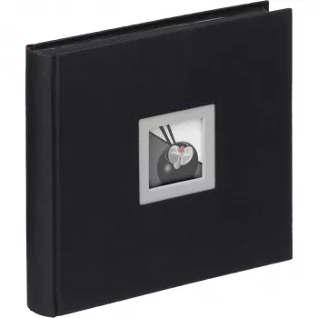 Walther Design FA-209-B fotoalbum Jumbo s pevnou vazbou černé 50 listů 26x26 cm