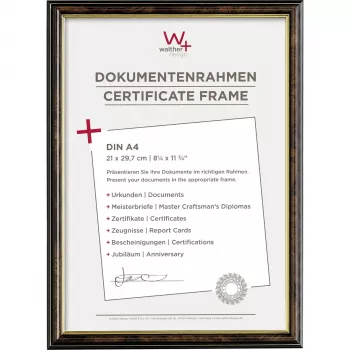 WALTHER Smell DIN A4 plastový pořadač ořech JD130N