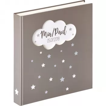 Walther Design Baby Magical fotoalbum hnědé/bílé 50 stran 28x31 cm UK-205
