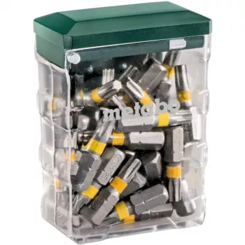 Sada bitů Metabo Bit-Box TX25 Security Torx, 25dílná (24 bitů + 1 držák bitů)