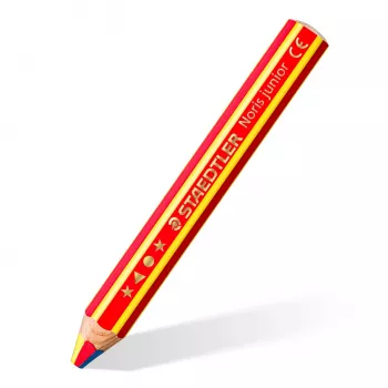 Duhová tužka STAEDTLER Noris Junior 1403 BK 3v1, černá, nerozbitná, PEFC, pro děti od 2 let