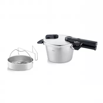 Tlakový hrnec Fissler Vitaquick Premium 4,5L, 3dílná sada 22 cm