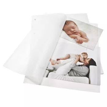 Goldbuch fotokarton bílý DIN A4 s glazurovaným papírem 20 listů 83001
