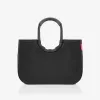 Nákupní taška Reisenthel Loopshopper L, černá, 25 l, hliníková ucha