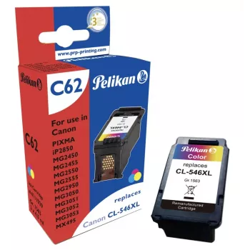 Pelikan kompatibilní inkoustová kazeta pro Canon CL-546XL (tříbarevná, vysoká výtěžnost)