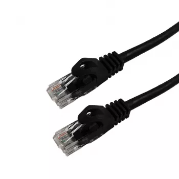 Grafenthal patch kabel CAT6 U/UTP CU PVC 2,00 m černý