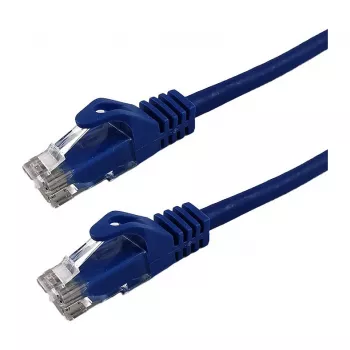 Grafenthal Patch kabel Cat6a U/UTP CU LSZH 0,25 m modrý
