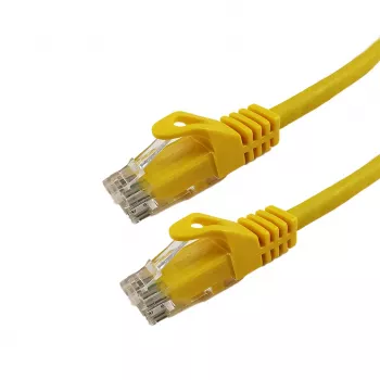 Grafenthal CAT6A U/UTP LSZH Patch kabel 1,50m žlutý
