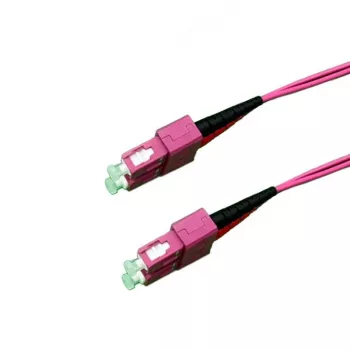 GRAFENTHAL optický kabel OM4 LC na LC duplex 1 m aqua