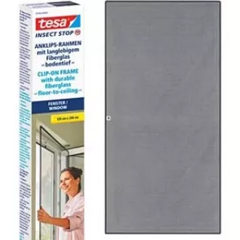 Tesa Insect Stop Clip On 55360 od podlahy ke stropu 2,4x1,2 m antracit