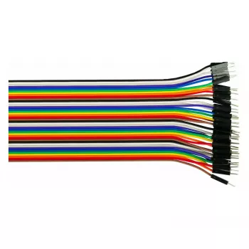 Kabelmeister Jumper Wire 40-Pin, oddělitelné dráty pro Arduino, Raspberry Pi atd., Male-to-Male