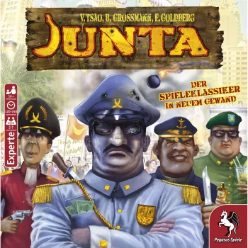Pegasus Spiele Junta desková hra - strategie, bluffing, vyjednávání - od 16 let - 4-7 hráčů - 120-240 min