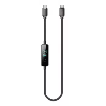 4smarts ScreenCord 240W kabel USB-C na USB-C 1,2 m černý