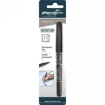 PICA-MARKER Pica Permanent Pen, 0,7 mm černý, jednotlivé balení