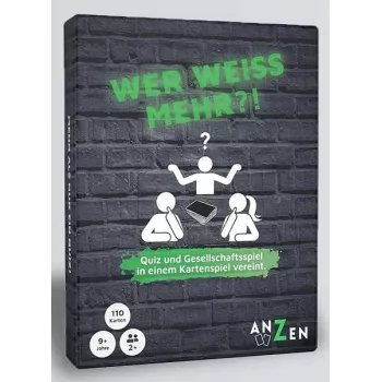 ANZEN - WER WEISS MEHR?! - karetní hra