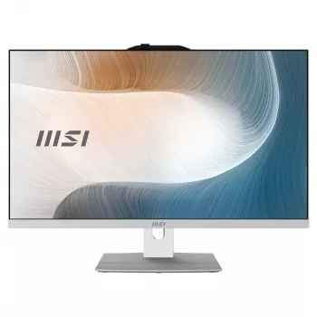 MSI Modern AM272P 1M-1426AT All-in-One PC, 27 inch Full HD, Intel Core i5-14th Gen, 16GB RAM, 512GB SSD, Windows 11 Home, Black & Silver
