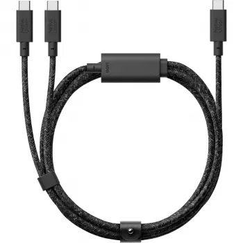 Native Union Belt Cable 2v1 USB-C na USB-C 2m 140W Cosmos