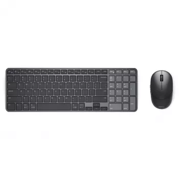 Dell Pro 7 nabíjecí kompaktní sada klávesnice a myši - KM746 - černá - německé rozložení