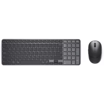 Dell Pro 7 nabíjecí kompaktní sada klávesnice a myši - KM746 - černá - německé rozložení