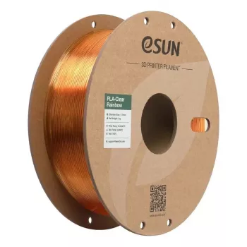 eSUN PLA Clear 1,75 mm Flame Crystal 1 kg filament pro 3D tiskárny
