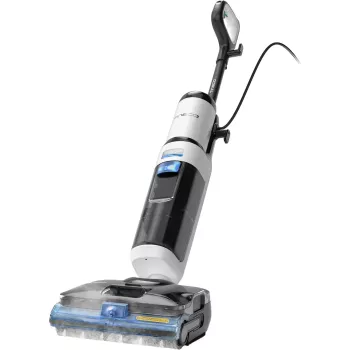 Tyčový vysavač Tineco Floor One S6 Stretch Steam Plus 2v1, mop a parní čistič, bezdrátový, výdrž 35 min, nádrž na čistou vodu 0,8 l, nádrž na špinavou vodu 0,72 l, samočištění, LCD displej, senzor iLoop, 180° položení, pro tvrdé podlahy