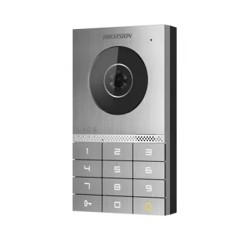 Hikvision DS-KV7023EY-IME2 Video vrátný, 2 MP, PoE, IP65, IK08, Mifare