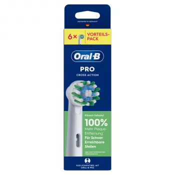 Braun Oral-B Pro Cross Action náhradní hlavice kartáčků 6 ks