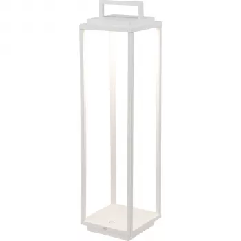 Přenosná LED stolní lampa AB+ by Abert Resort Maxi bílá