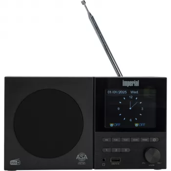Imperial DABMAN 120 DAB+ FM Bluetooth rádio černé