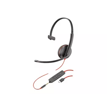 Poly Blackwire C3215 USB-C monofonní headset