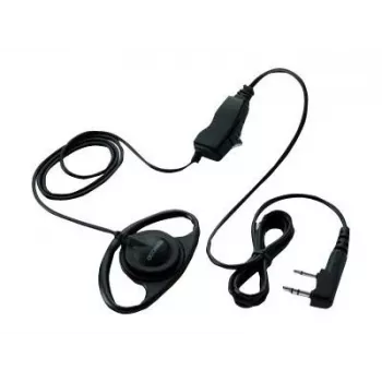Kenwood EMC-7 headset - klip na ucho - drátový - černý
