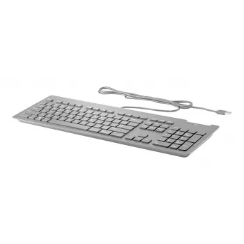 HP Business Slim klávesnice - USB - UK English (GB) - černá