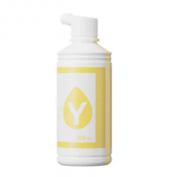 Inkoust pro tiskárnu na textil xTool Selected – žlutá (500 ml)