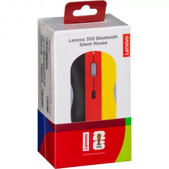Lenovo 350 Bluetooth myš Fan Edition Německo, bezdrátová, tichá, kompaktní