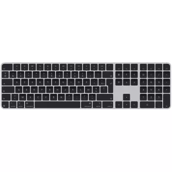Apple Magic Keyboard s Touch ID a numerickým blokem - stříbrná - US English