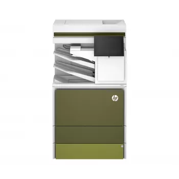 HP Color LaserJet Enterprise MFP X677s tiskárna – tisk – kopírování – skenování – fax (volitelně) – automatický podavač dokumentů; volitelné zásobníky s vysokou kapacitou; dotykový displej; tonerová kazeta TerraJet – laser – barevná – 1200 x 1200 DPI – barevný kopírovací stroj