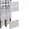 Hager universZ Complete Metering Field ZK3EL22T 1050mm 2 Meter Places eHZ 2-Field