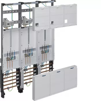 Hager univers Z Kompletní měřicí pole 3fázové 3polové 1050mm NRW SH MV (ZL33X4T)