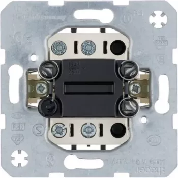 Hager WDE303212 Vložka 2pólového kolébkového spínače, podomítková, 16 AX, 250 V AC