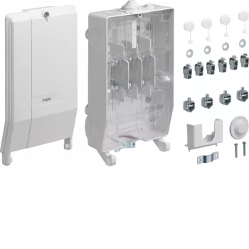 HAGER ZAN334C domovní přípojková skříň K3 250A IP54 RAL7035