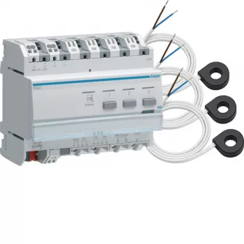 Třífázový elektroměr KNX HAGER TE332 se 3 proudovými transformátory