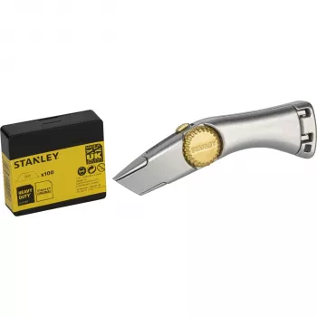 Zatahovací univerzální nůž Stanley FatMax Titan 0-10-122 se 100 čepelemi (FMHT10122-0)