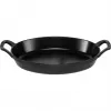 Staub oválná litinová nádoba 28 cm černá